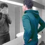 A man with low self-esteem