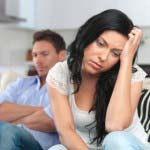 A woman stuck in a relationship