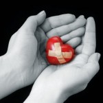 The perfect heart A broken heart held in someones open hands