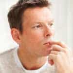 A man deep in thought