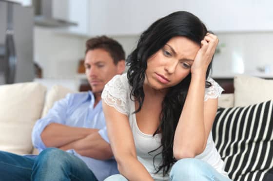 A woman stuck in a relationship