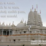 The man or woman who asks for no return, the perfectly unselfish person, is the most successful.