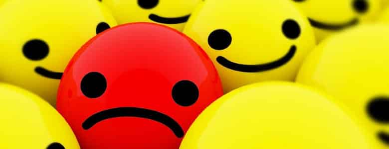Depression, when you are SAD and alone.