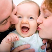 A child is free from a failed relationship.